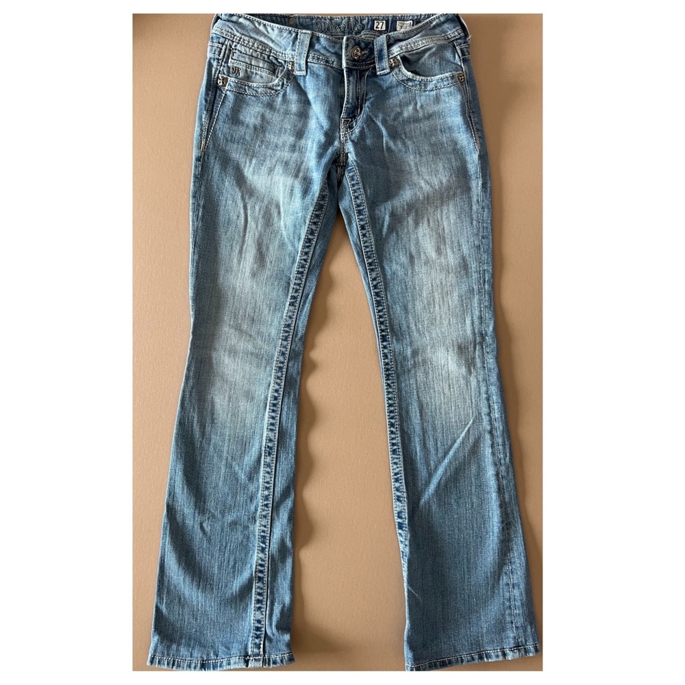 🏷️SOLD Miss Me Light Wash Bootcut Jeans - Picture 4 of 15